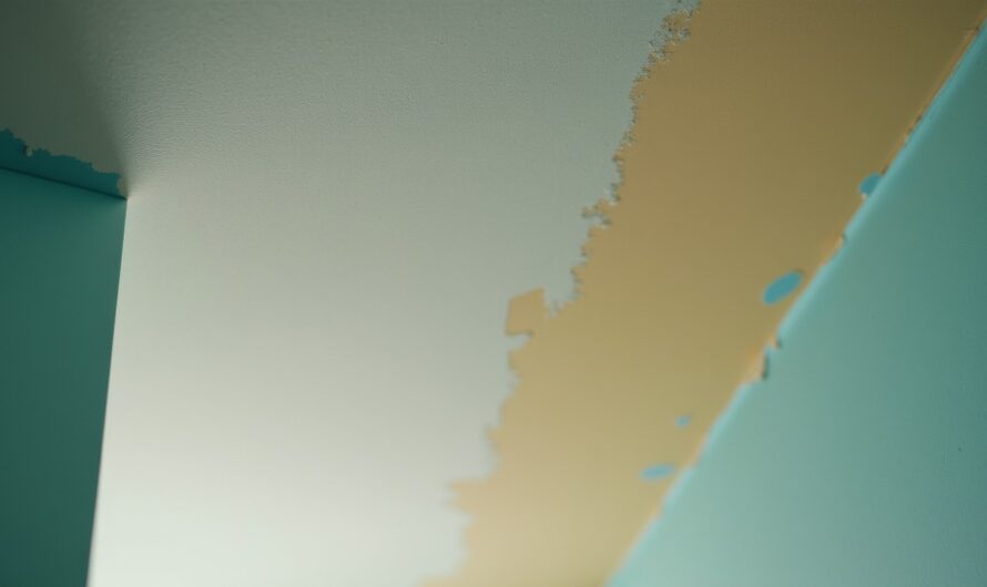 Peinture de plafond pour salle de bain : guide complet pour un rendu durable et impeccable