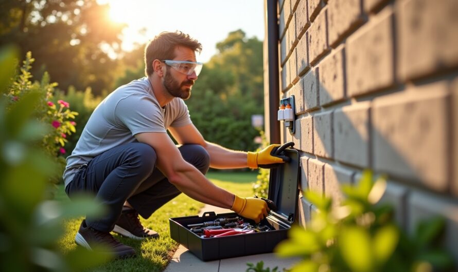 Guide complet pour installer une prise électrique en extérieur en toute sécurité