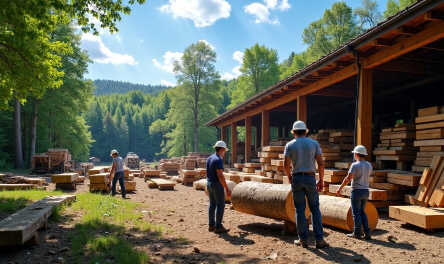 Sud Bois : la scierie gardoise qui fournit du bois directement aux particuliers