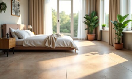 Carrelage dans une chambre : tendance stylée ou pari audacieux ?