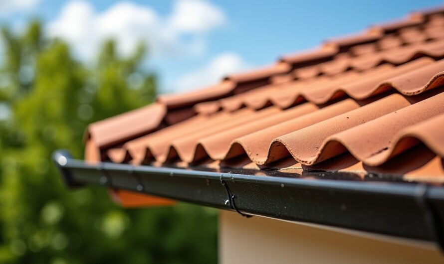 Distance idéale entre tuile et gouttière : garantir l&rsquo;étanchéité parfaite de votre toiture