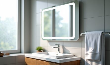 Miroir LED pour salle de bain : choisir la forme, la taille idéale et l’emplacement parfait