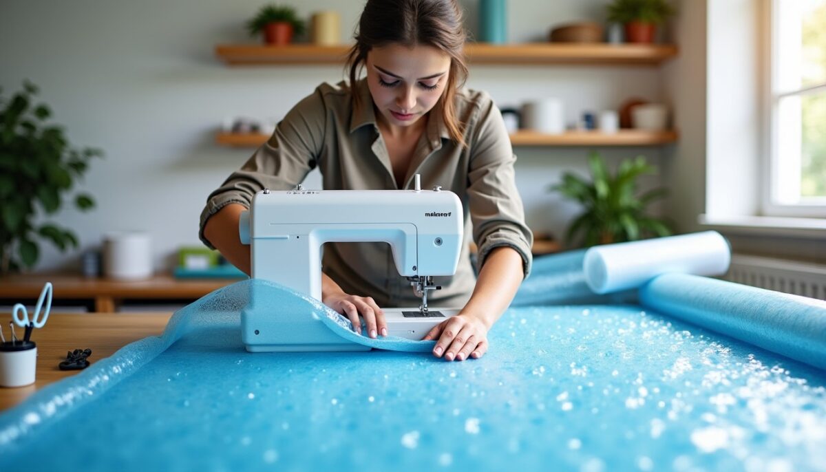 Guide pratique : réalisez votre bâche à bulle sur-mesure grâce à la couture étape par étape