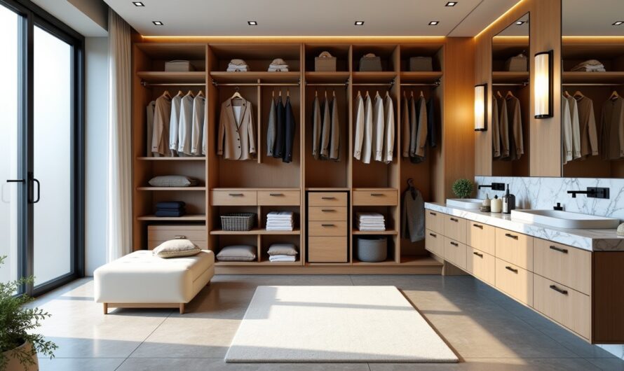 Intégrer un dressing dans sa salle de bain : conseils essentiels avant de commencer