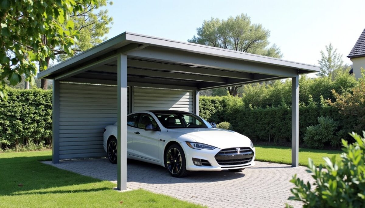 Carport en aluminium : allier protection et élégance pour votre véhicule