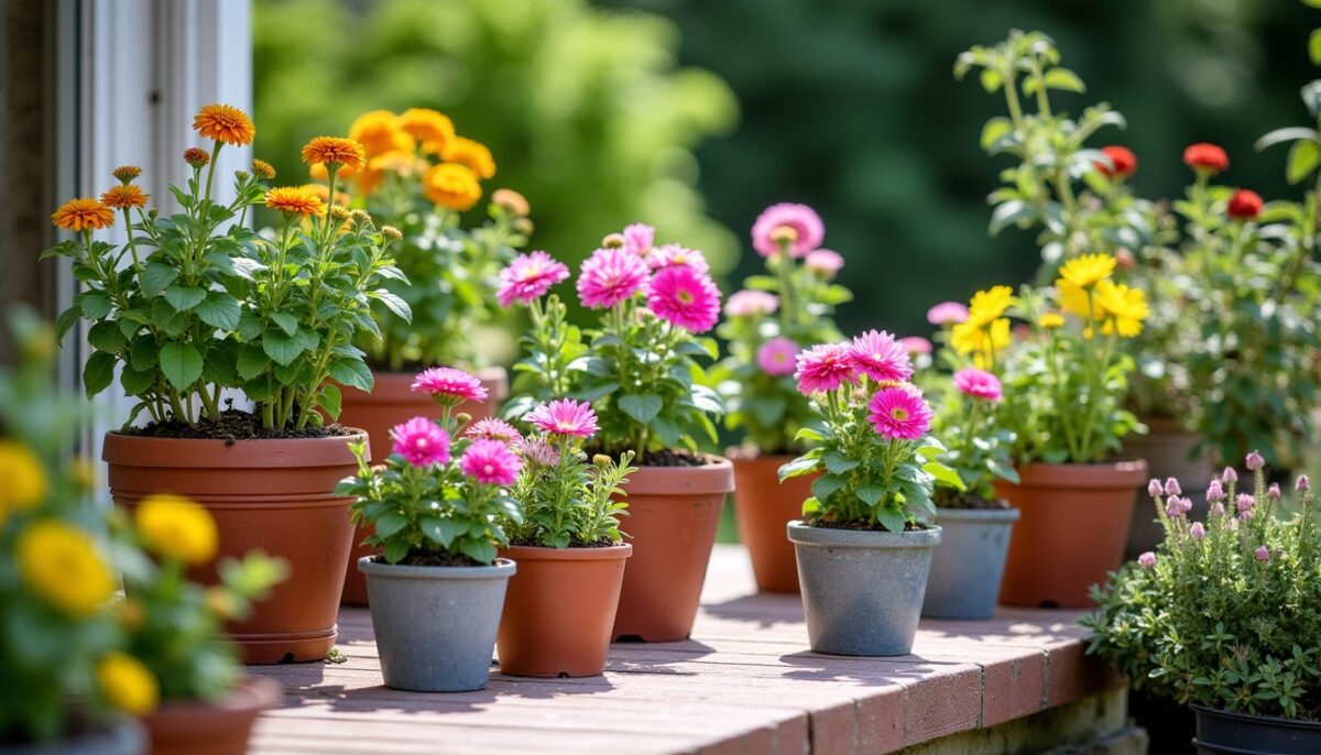 Décorez votre terrasse avec des pots de fleurs : nos astuces pour un aménagement réussi