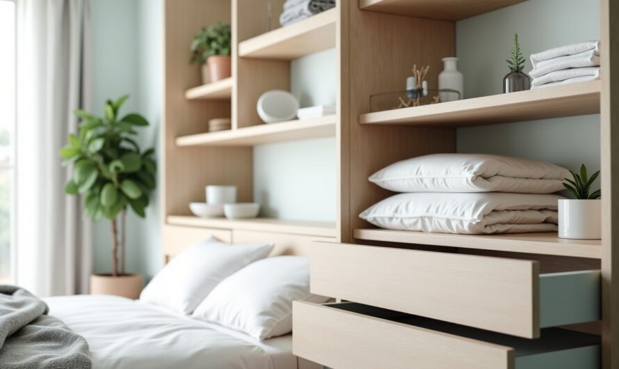 Astuces ingénieuses pour un rangement efficace et épuré dans votre chambre