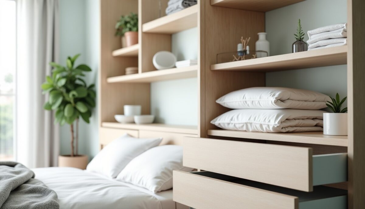 Astuces ingénieuses pour un rangement efficace et épuré dans votre chambre