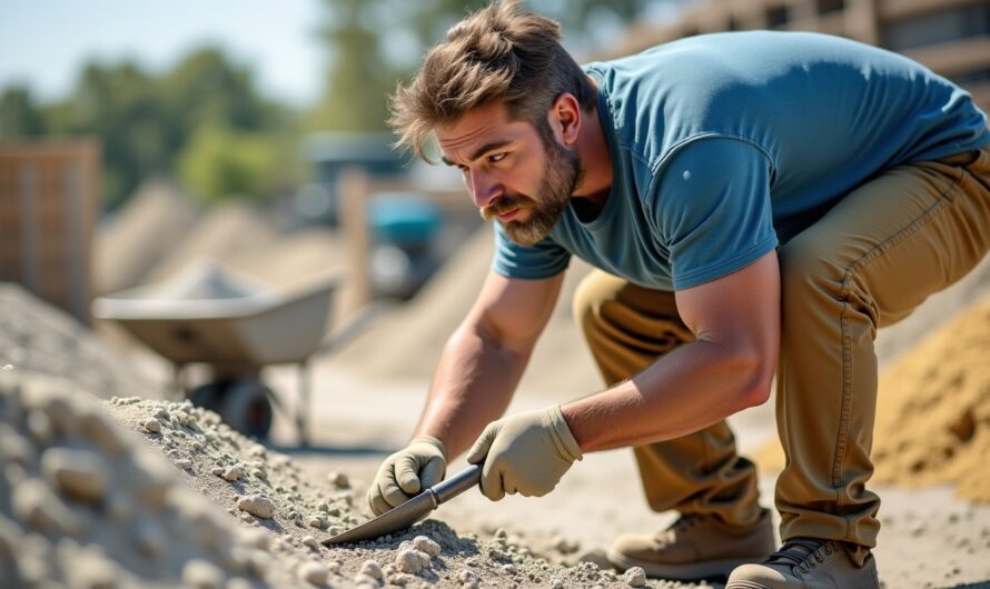 Comment doser votre béton à la pelle : proportions précises et quantités adaptées à votre sac de ciment