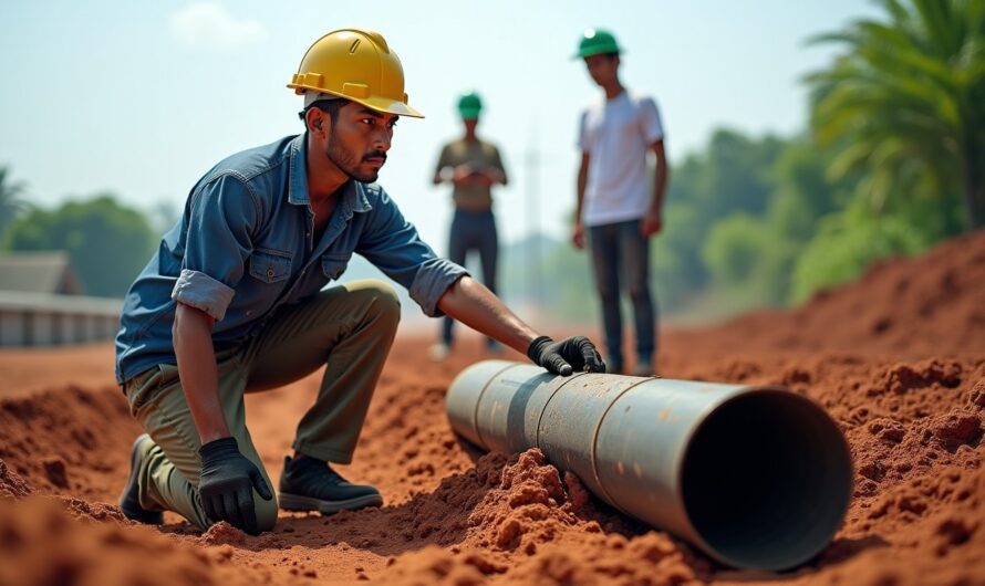 Découverte d’une bombe potentielle pendant les travaux d’élargissement de la route ĐT.773 à Dong Nai