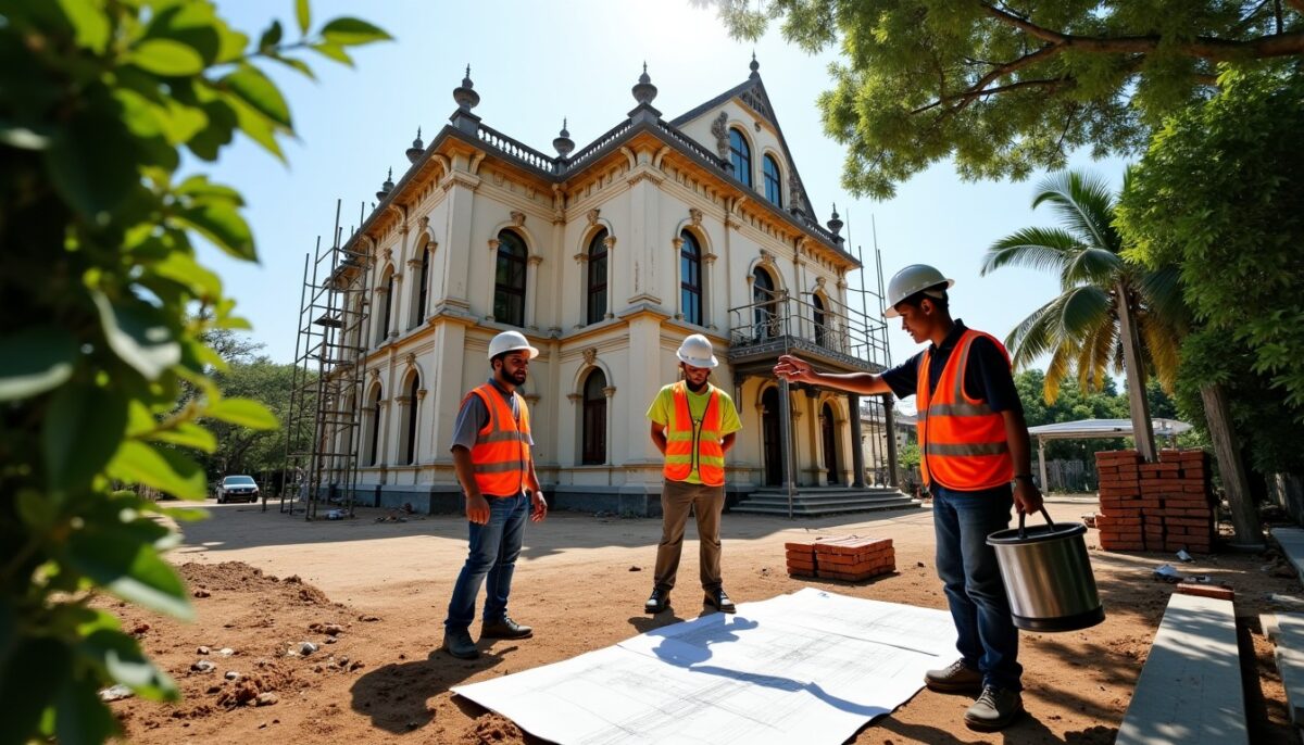 Le chantier de rénovation de la demeure historique de Raden Saleh à Cikini débute